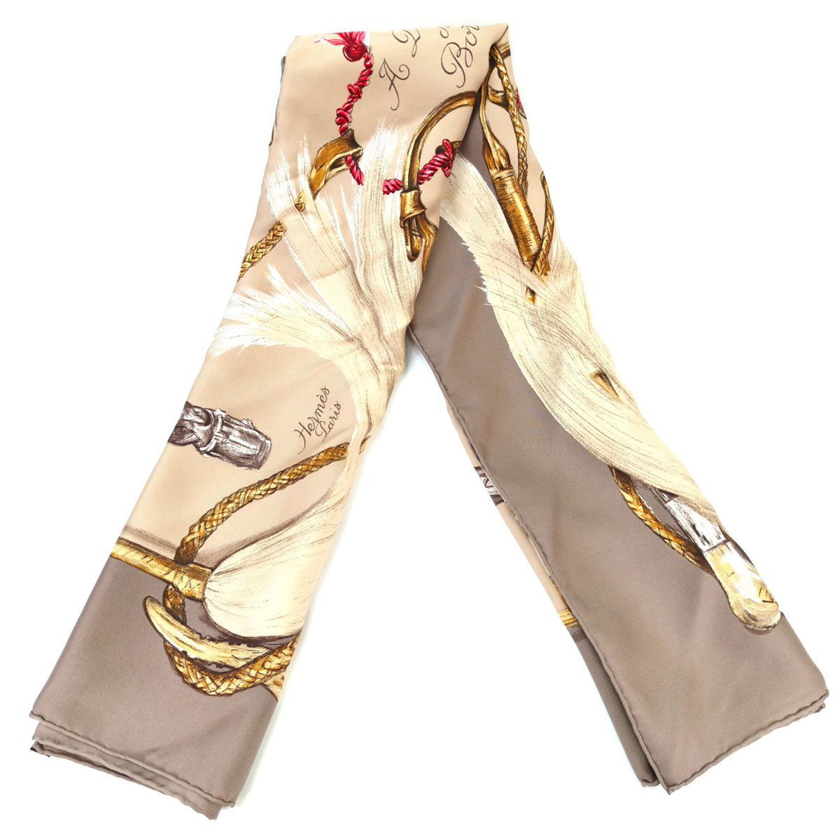 楽天市場】エルメス HERMES カレ42 スカーフ A propos de Bottes