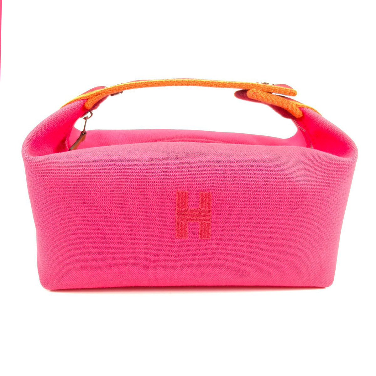 HERMES エルメス BRIDE A BRAC PM トートバッグ ポーチ ハイビスカス ピンク 管理番号：10830｜東京銀座PICALS vintage shop