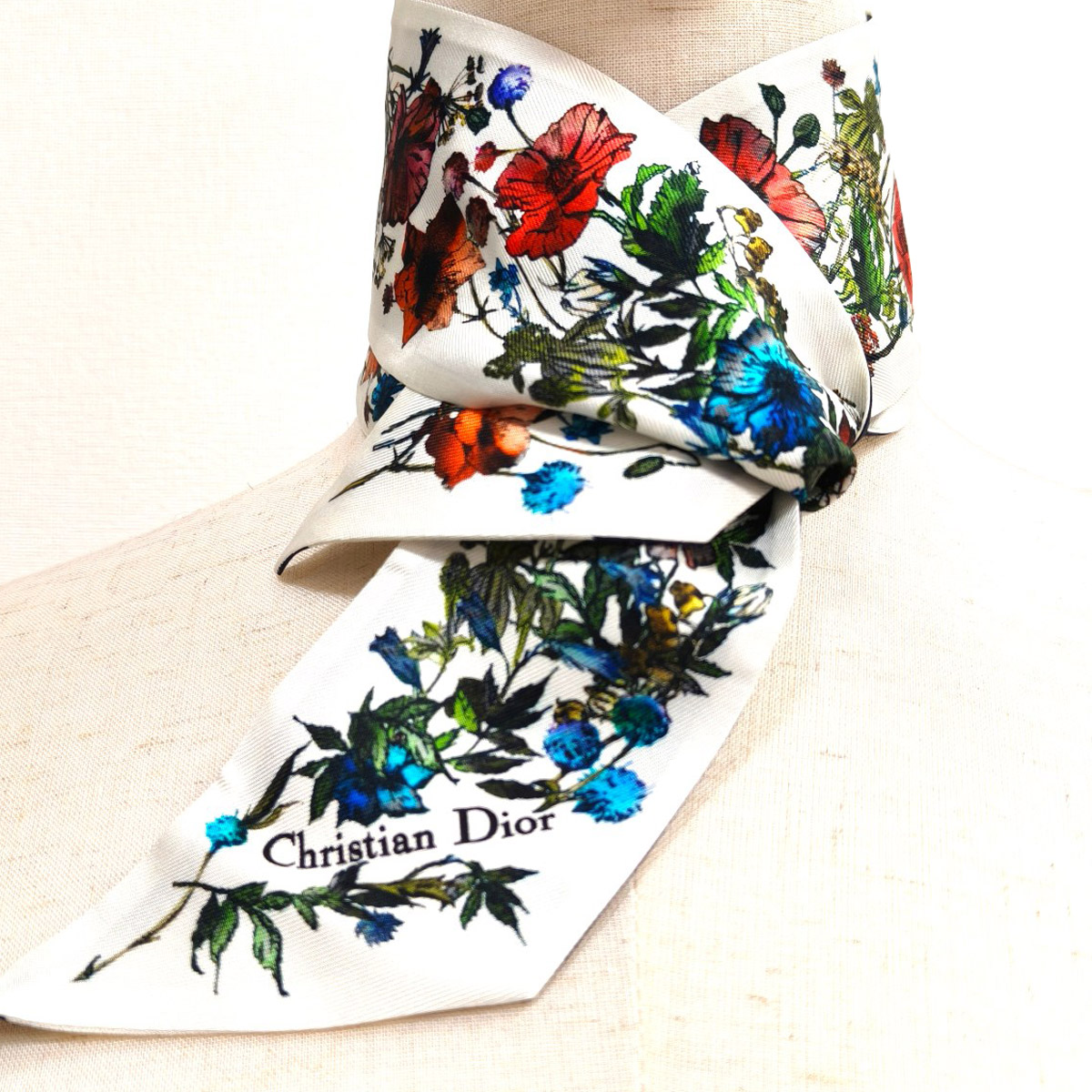 楽天市場】ディオール スカーフ Dior Or ミッツァ マルチカラー