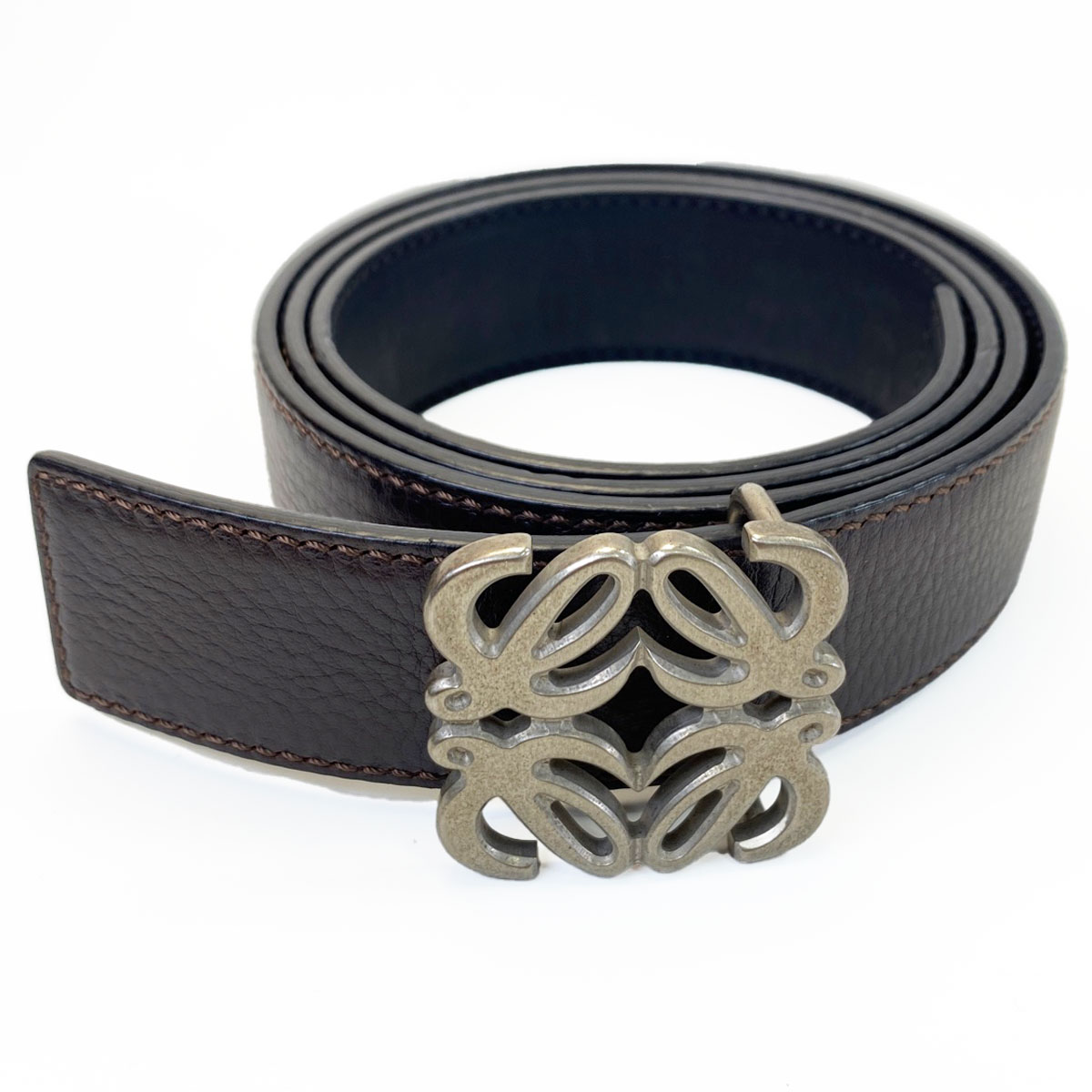 楽天市場】ロエベ/LOEWE ベルト メンズ LAYERED CROSS BUCKLE BELT 3.5