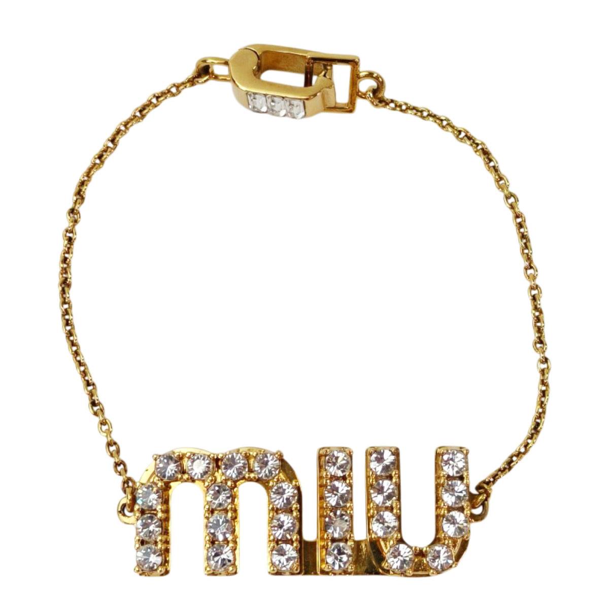 楽天市場】MIUMIU ミュウミュウ ブレスレット 5JB297 2DNC F0OKL