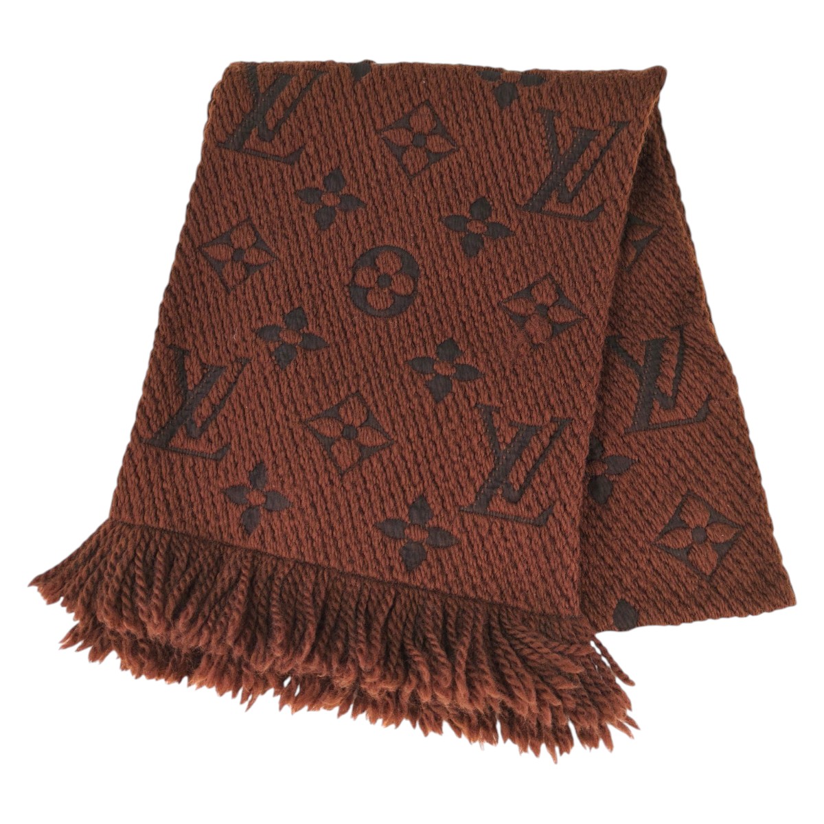 Louis Vuitton ルイ ヴィトン エシャルプ ロゴタイプ気違い 消音装置 赤銅色 保護すること電話番号：11434