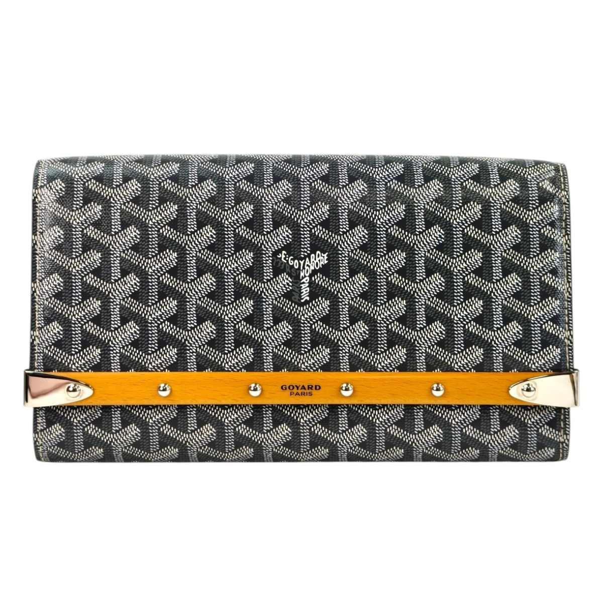 GOYARD ゴヤール モンテカルロ PM 2way クラッチペダル御徒面子 肩部 薄墨色 レディース 保護すること電話番号：11364