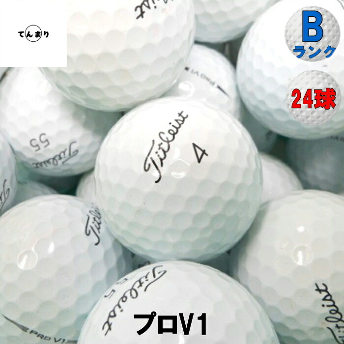 タイトリスト Pro V1 2023年 白 ABロゴなしロストボール 24個 【公式通販】