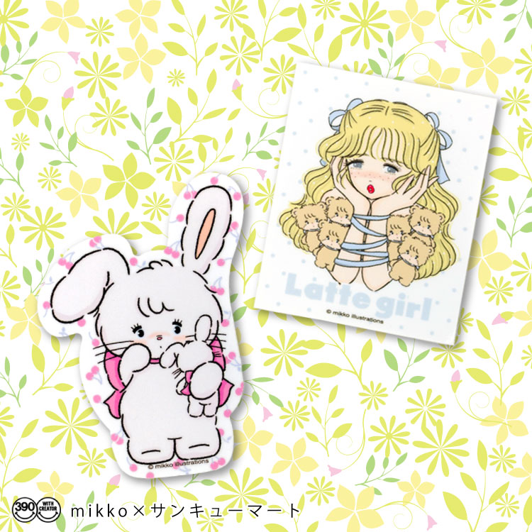 楽天市場 Mikko コラボ ステッカー サンキューマート サンキューマート Web Shop