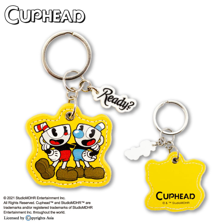 楽天市場 4 290円以上送料無料 サンキューマート公式 Cuphead コラボ 合皮キーホルダー サンキューマート Web Shop