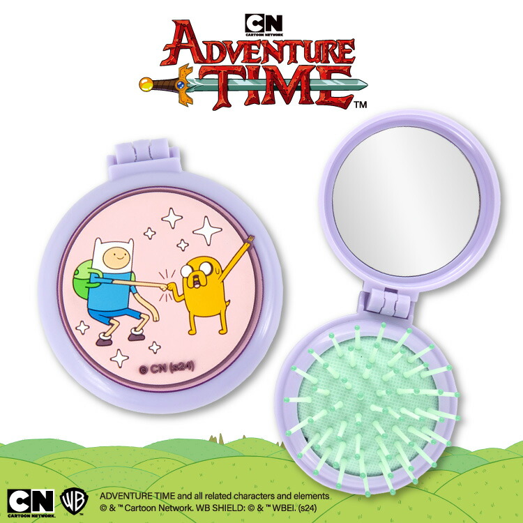 楽天市場】アドベンチャータイム コラボ ラバーミラー : サンキュー