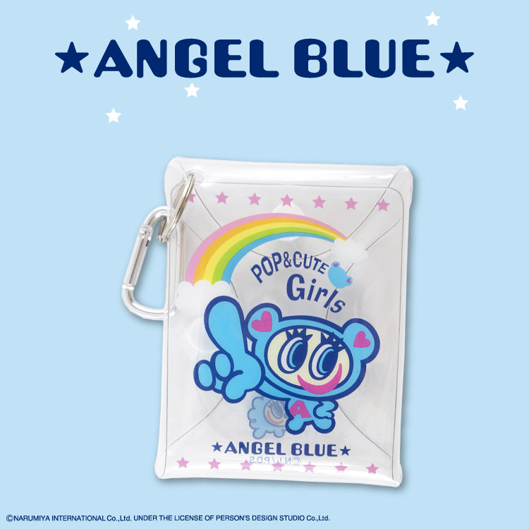 楽天市場】ANGEL BLUE コラボ PVCメッシュポーチ : サンキュー