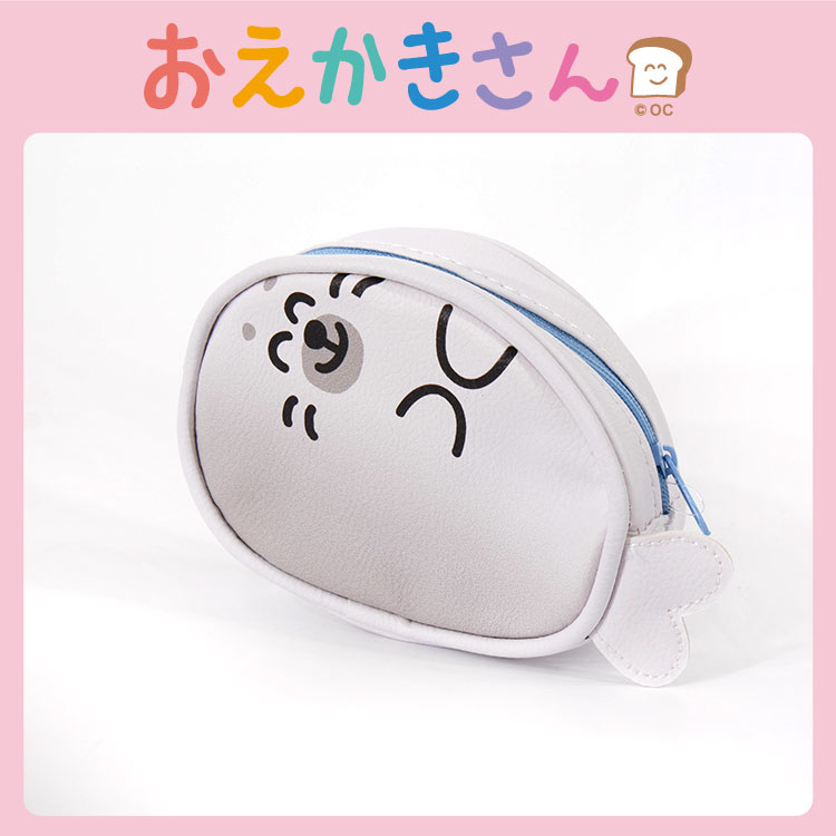 楽天市場】【おえかきさんシリーズ】フラットポーチ キャンバス
