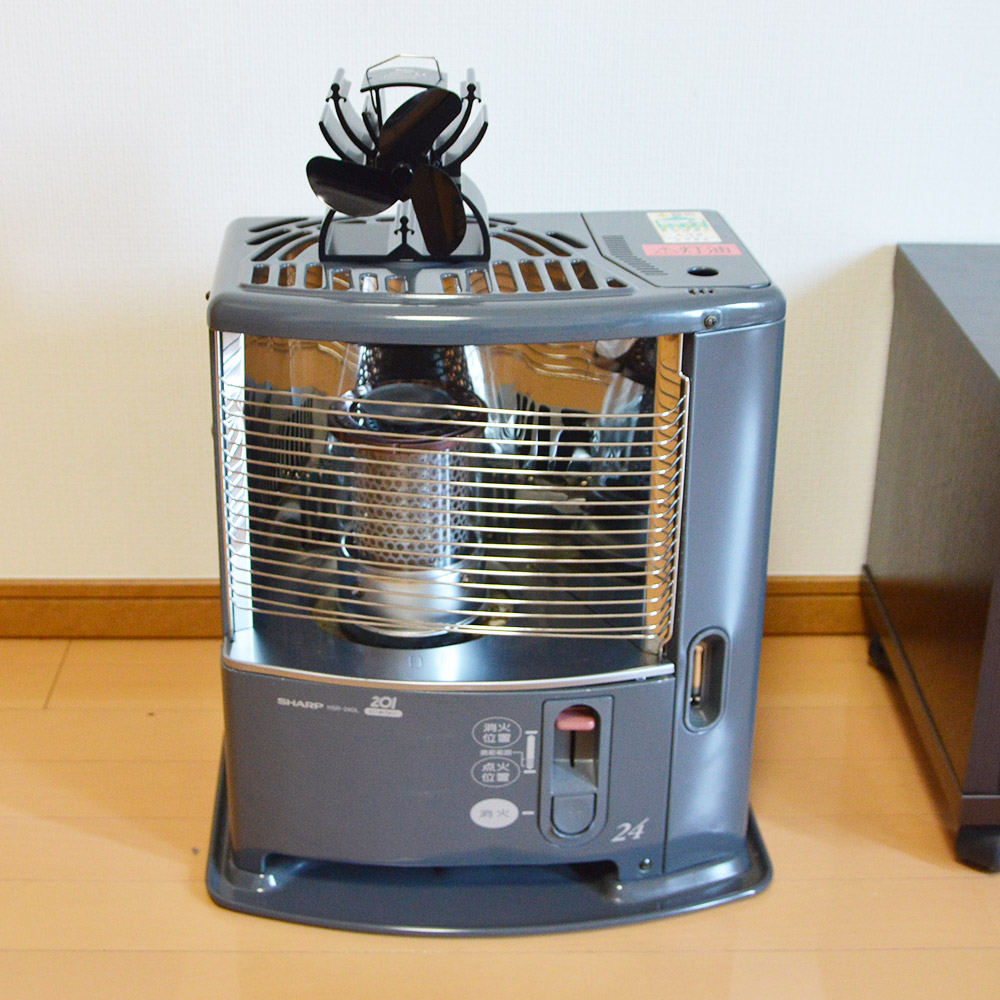 【楽天市場】[公式]熱の力で回転！ストーブ用ファン「熱風サーキュレーター mini」 STBFANMN 石油ストーブ