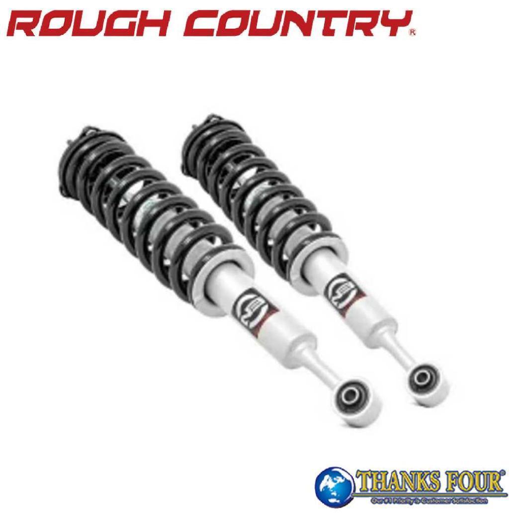 ROUGH COUNTRY ラフカントリーPremium N3 フロントストラット3インチアップ用 2本FJクルーザー/150プラド/215サーフ/タコマ|サンクスフォー