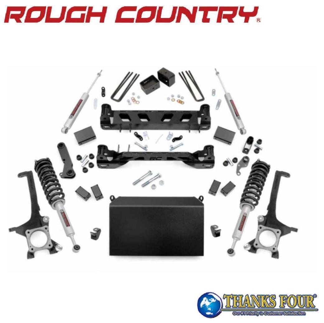 ROUGH COUNTRY ラフカントリー4インチリフトアップキット4WD専用・プレミアムN3ショック付きUSトヨタ タンドラ 2016年～2021年｜サンクスフォー