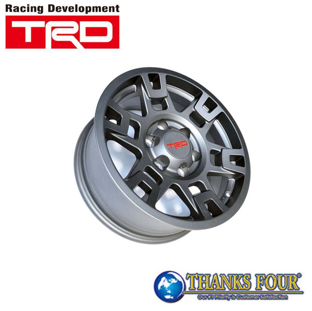 1/2[新品] TOYOTA TRD 純正 R17 6x139.7 ホイール 新品] TOYOTA TRD 純正 R17 6x139.7 アルミホイール 2025年最新