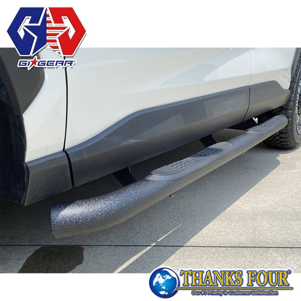 【DS3ページ】WINBO サイドステップ ブラック RAV4 WINBO製/トヨタ RAV4 50系 サイドステップ グロスブラック