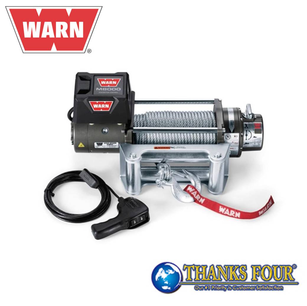 ウォーンウィンチ WARN M8274 (本体,ワイヤー,コントローラー他) Amazon.co.jp: WARN 106170 M8274 Winch with Steel Cable Rope