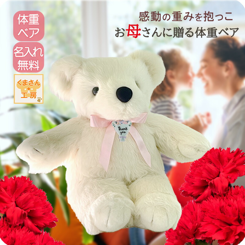 楽天市場】【お母さんありがとう】赤ちゃん 体重ベア [ウェイトベア