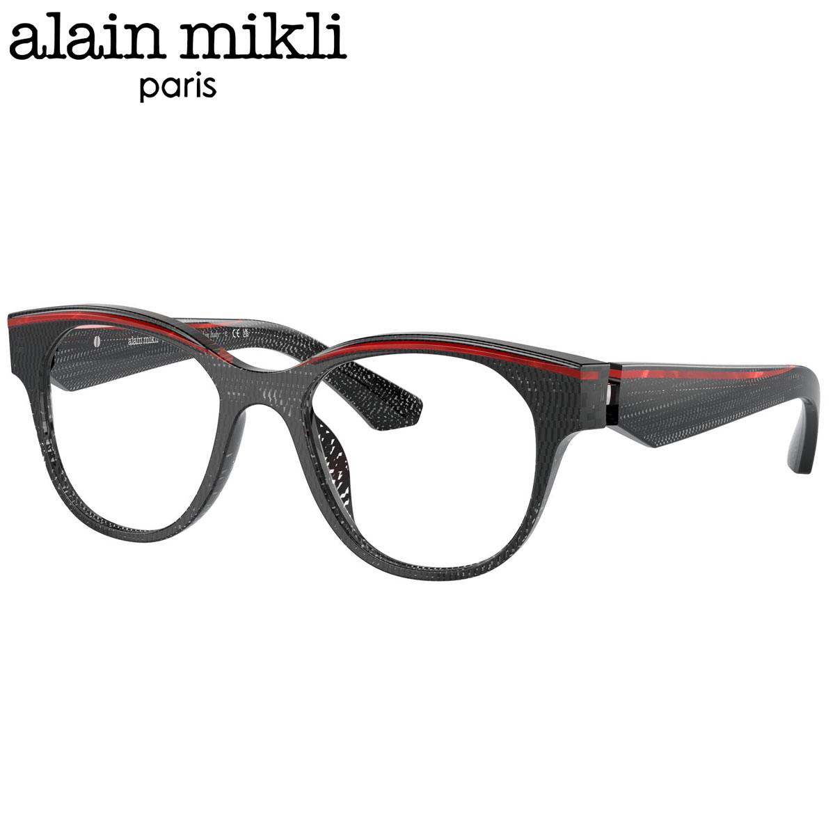 アランミクリ A03520 001 50 メガネ alain mikli ユニバーサルフィット hand made in ITALY イタリア製 メンズ レディース