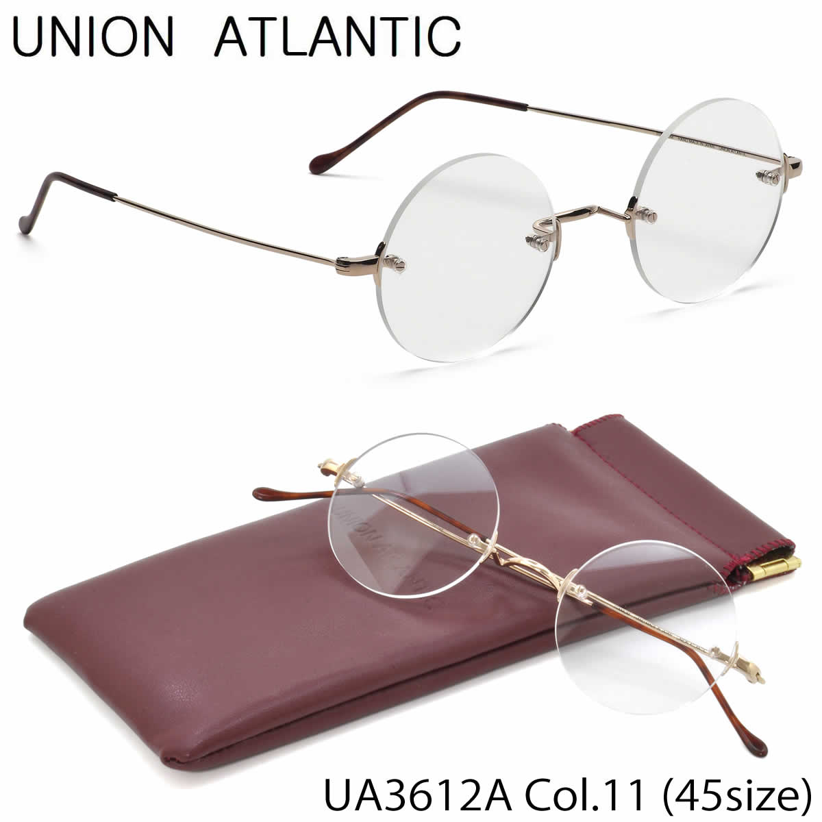 レア　乗馬用丸眼鏡　フランスアンティーク　メガネ 楽天市場】ユニオンアトランティック UNION ATLANTIC メガネ