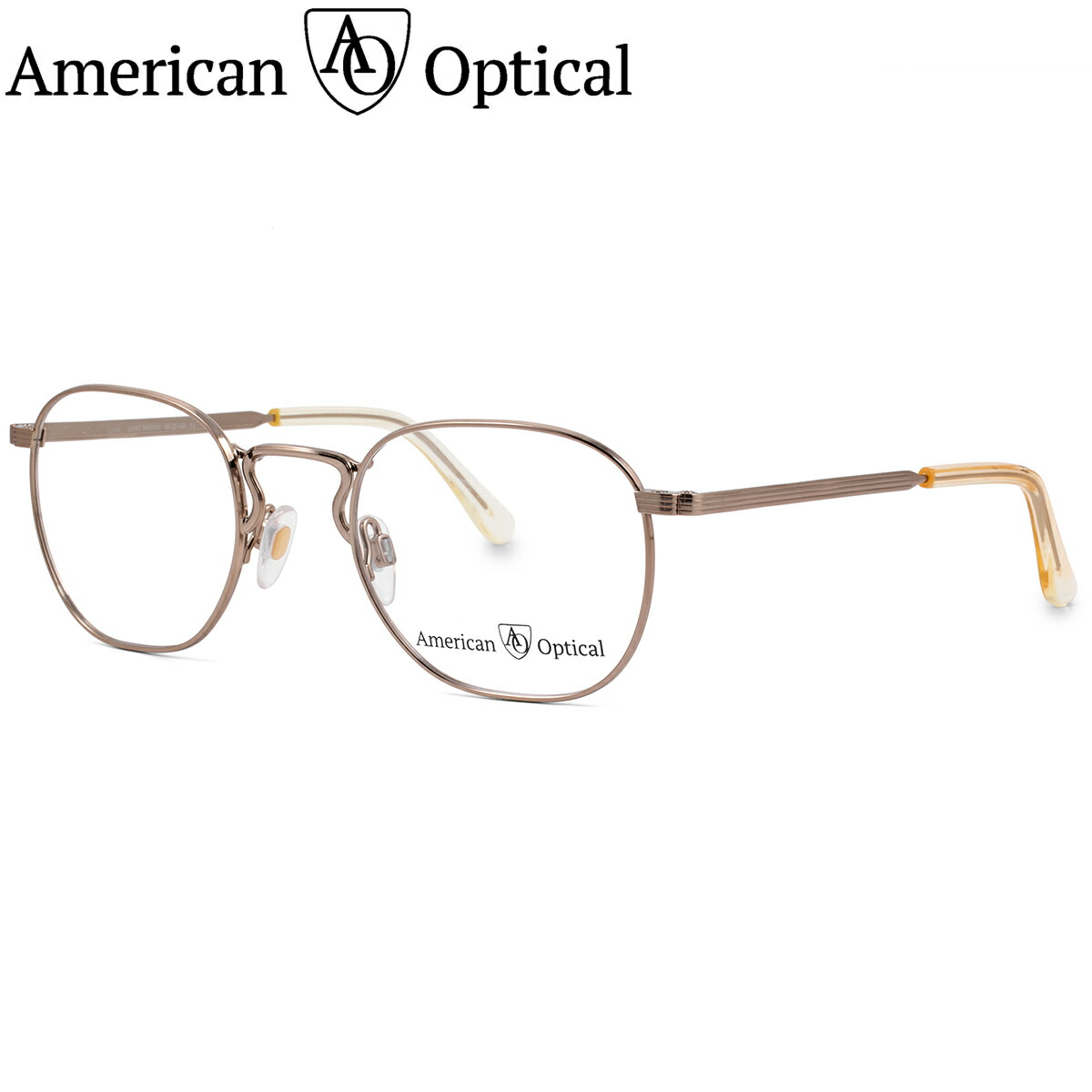 アメリカンオプティカル Liner-F LightBronze 50 メガネ American Optical AO ライナー メンズ レディース|メガネ・サングラスのThat’s