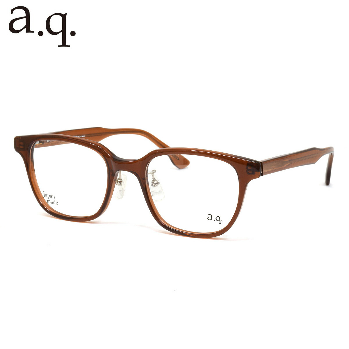 エー・ドット AY45007 BR 50 メガネ a.q. エードット 日本製 国産 メイドインジャパン 鯖江 メンズ レディース