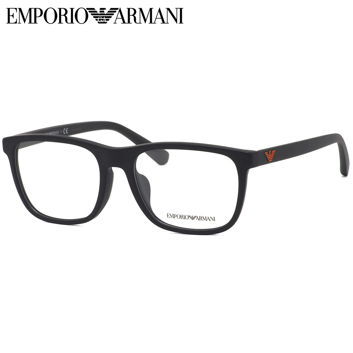 日本最大級 楽天市場 エンポリオアルマーニ Emporio Armani メガネ Ea3140f 5042 55サイズ ウエリントン アイアンイーグル マットブラック つやなし かっこいい ビジネス 黒ぶち 黒縁 大きめ シンプル エンポリオアルマーニemporioarmani メンズ レディース メガネ