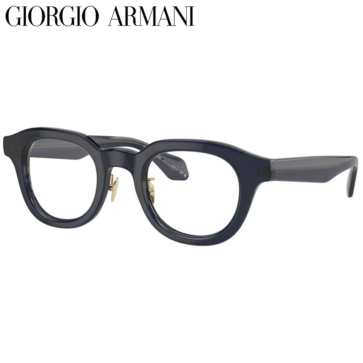 【美品】Giorgio Armani メガネ ブラックメタル Sunglasses Giorgio Armani 664 Octagonal Vintage Sunglasses