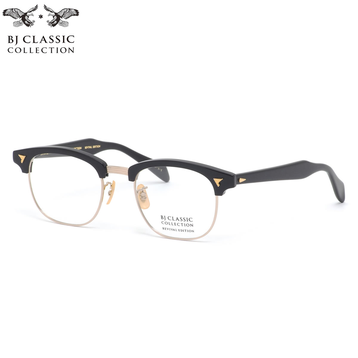 BJ CLASSIC COLLECTION SIRMONT ブルーライトカット 楽天市場】BJ CLASSIC COLLECTION SIRMONT 1-6 49 メガネ BJ