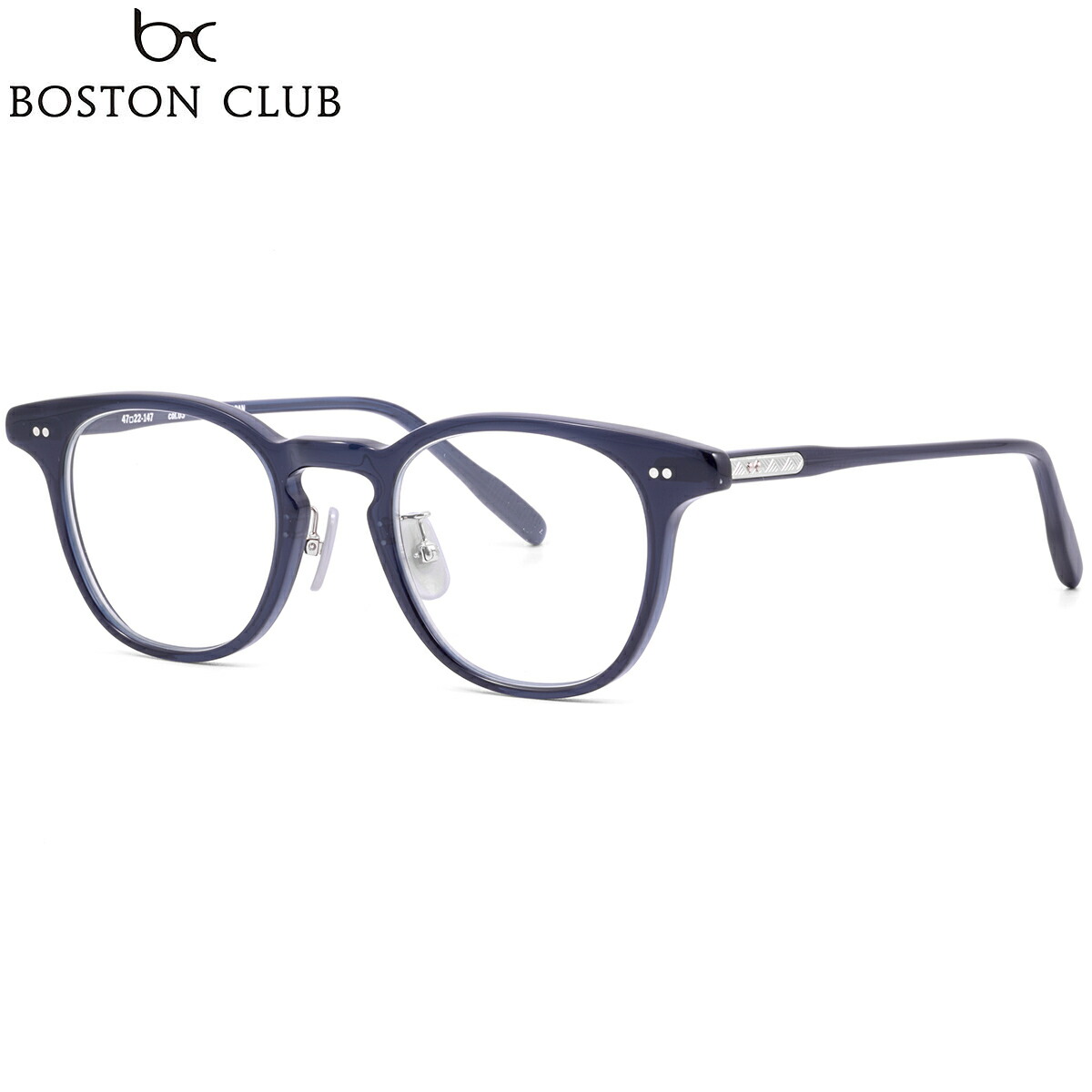 ボストンクラブ PATRICK 03 47 メガネ 伊達メガネレンズ付 BOSTON CLUB パトリック 国産 メイドインジャパン 日本製 鯖江 メンズ レディース|メガネ・サングラスのThat’s