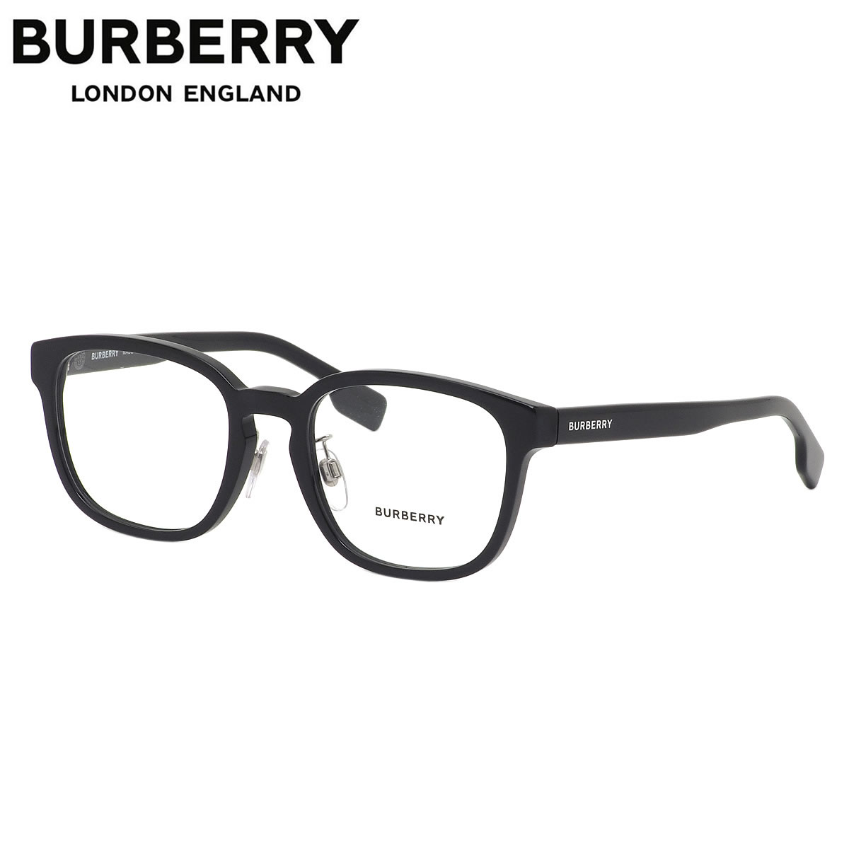 激安 バーバリー BE2344F 3878 53 メガネ BURBERRY 黒ぶち 黒縁