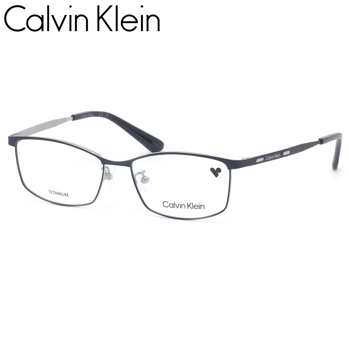 楽天市場】カルバンクライン CK24121LB 001 50 メガネ Calvin Klein