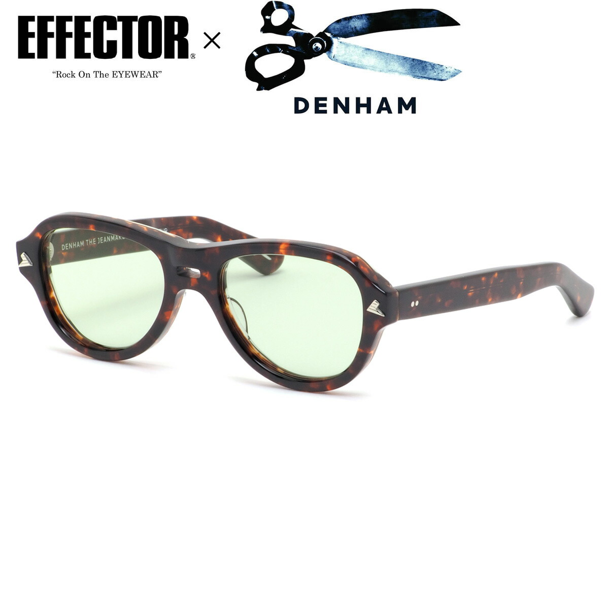 【楽天市場】エフェクター DENHAM 1 BK 51サイズ クリア サングラス EFFECTOR × DENHAM THE JEANMAKER  デンハム 日本製 メンズ レディース : メガネ・サングラスのThat's