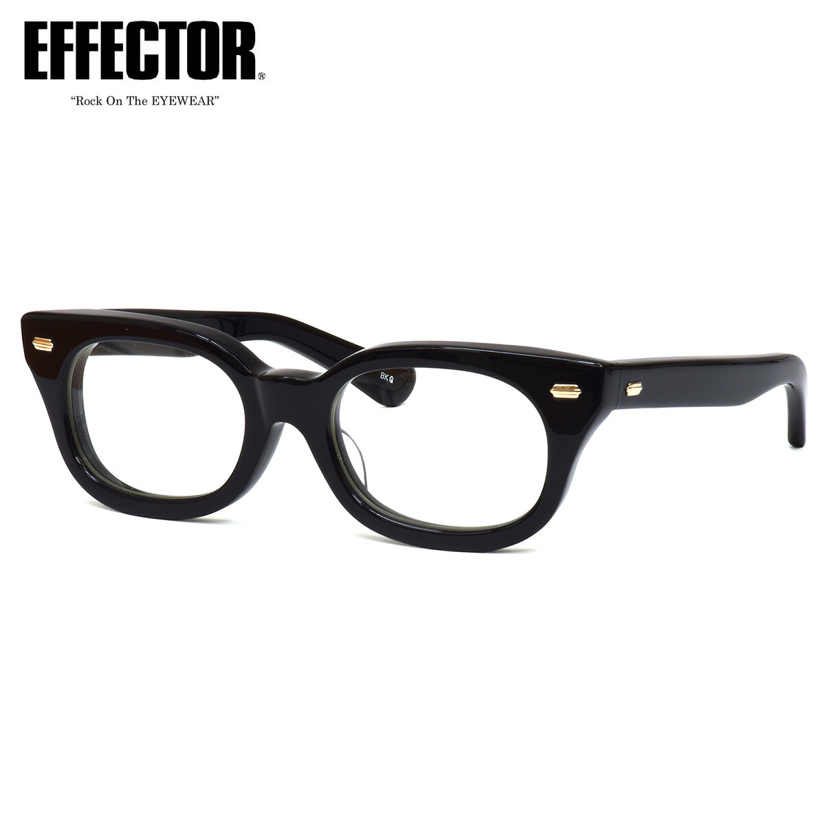 楽天市場】エフェクター distortion BKG 52サイズ メガネ UVカット仕様