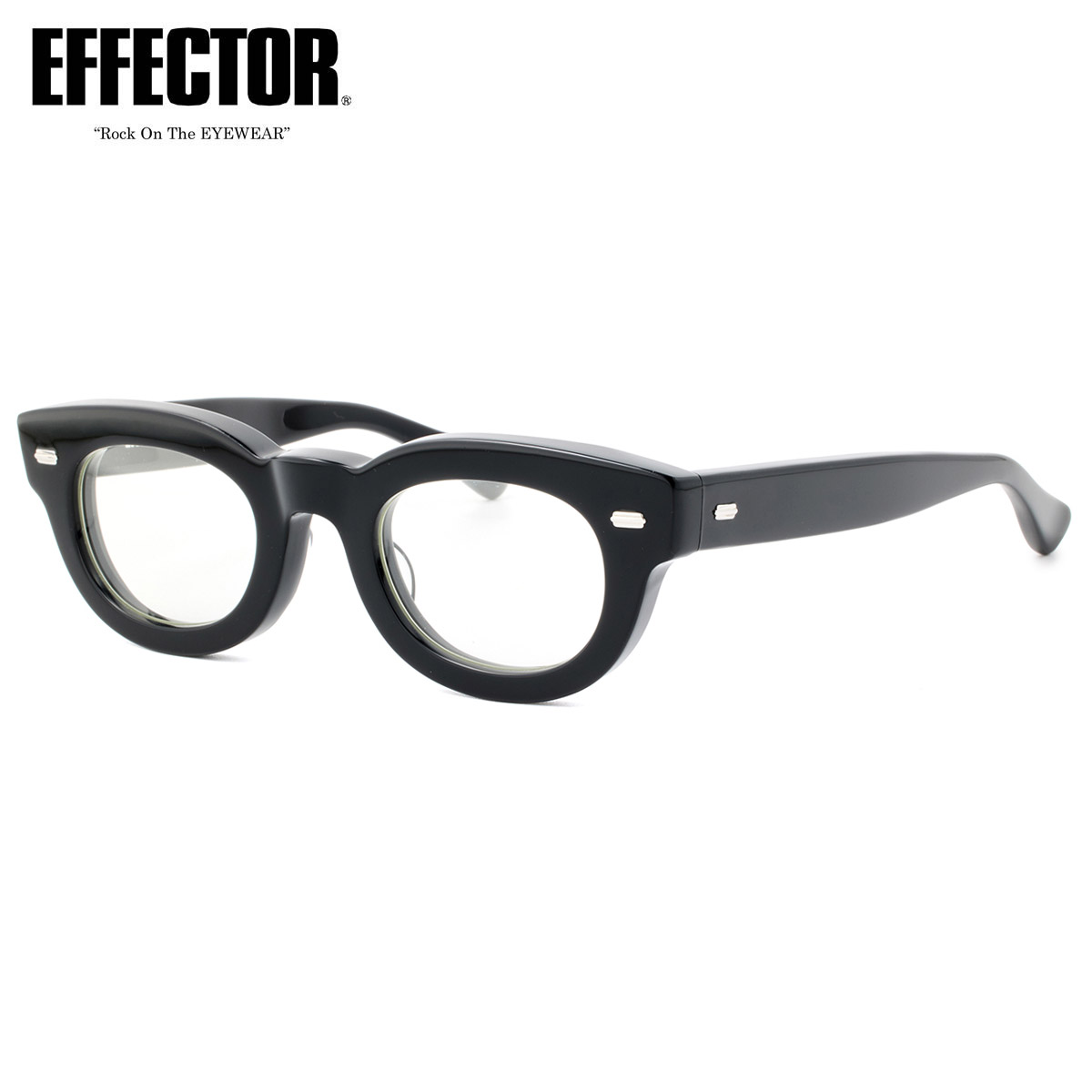 楽天市場】エフェクター FUZZ S BKG 48 メガネ 伊達メガネレンズ付
