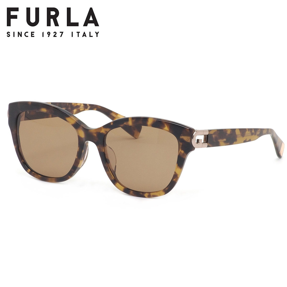 【美品】FURLAフルラ グラデーション　 べっ甲柄テンプル　 サングラス箱付 楽天市場】FURLA フルラ サングラス ブラウングラデーション