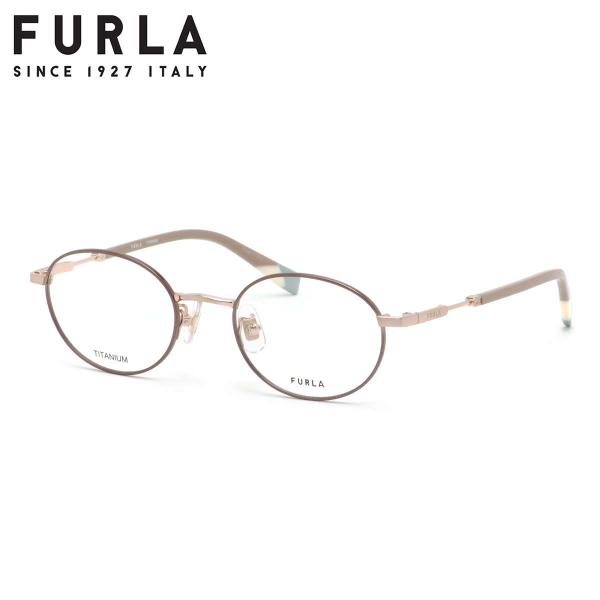 フルラ VFU657J 0E78 48 メガネ FURLA チタン レディース｜メガネ・サングラスのThat&rsquo;s