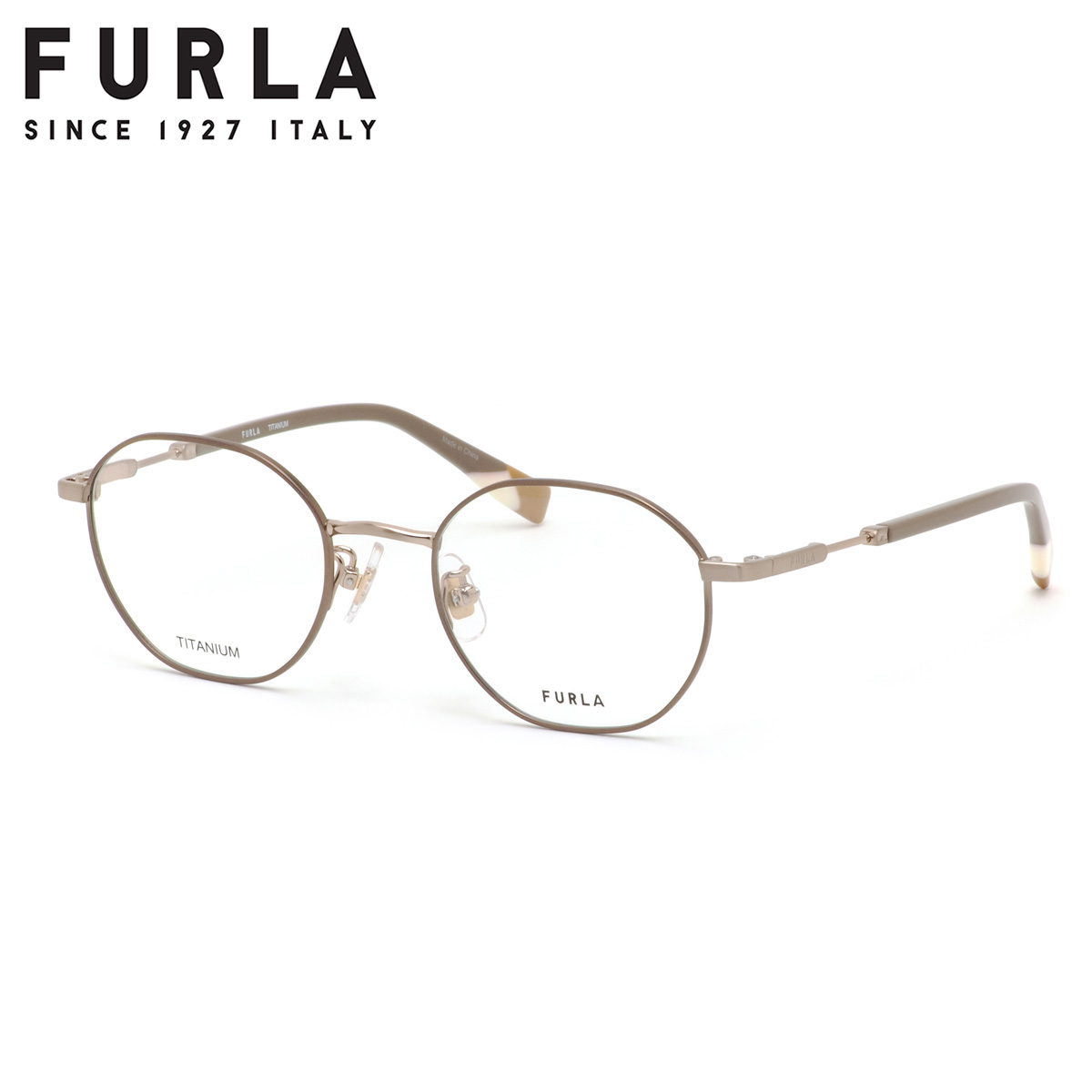 フルラ VFU658J 0596 48 メガネ FURLA チタン レディース|メガネ・サングラスのThat’s