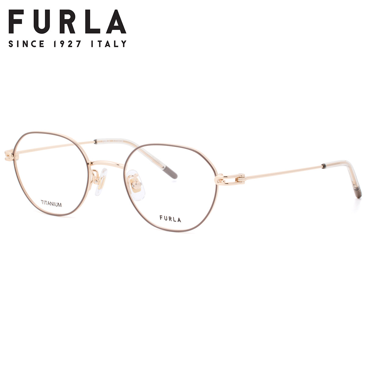 フルラ VFUA85J 0594 47 メガネ FURLA アーチロゴ クラウンパント ローブリッジフィット アジアンフィット レディース|メガネ・サングラスのThat’s