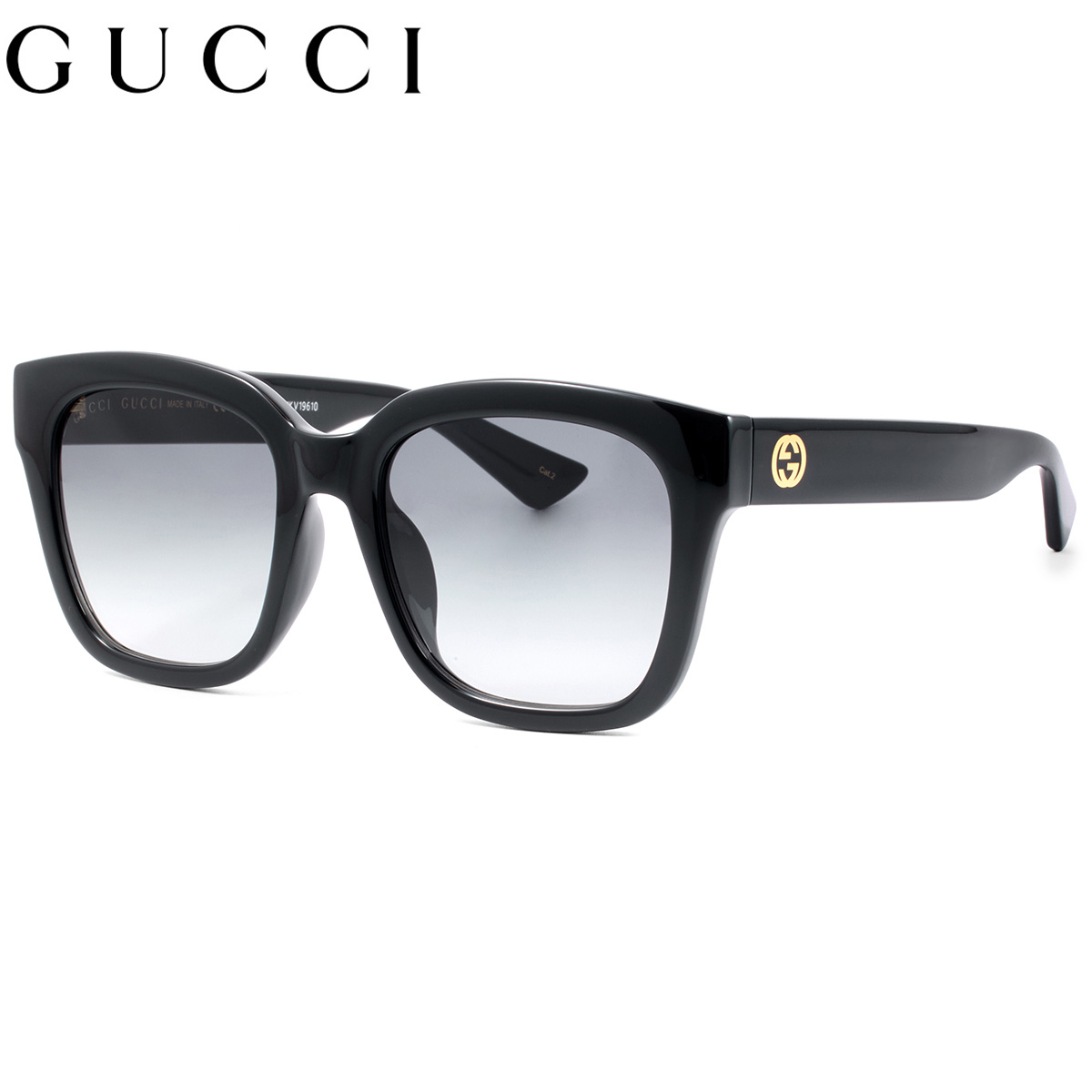 グッチ GG1338SK 003 54 サングラス GUCCI インターロッキングG GGロゴ 大きめ べっ甲 デミ トータス made in Italy イタリア製 メンズ レディース