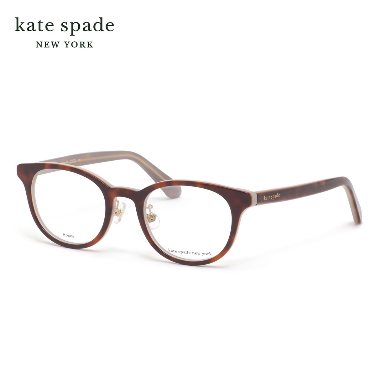 ケイトスペード メガネフレーム KIKI/FJ 807 ブラック 楽天市場】ケイトスペード KIKI/FJ 807 49 メガネ kate spade