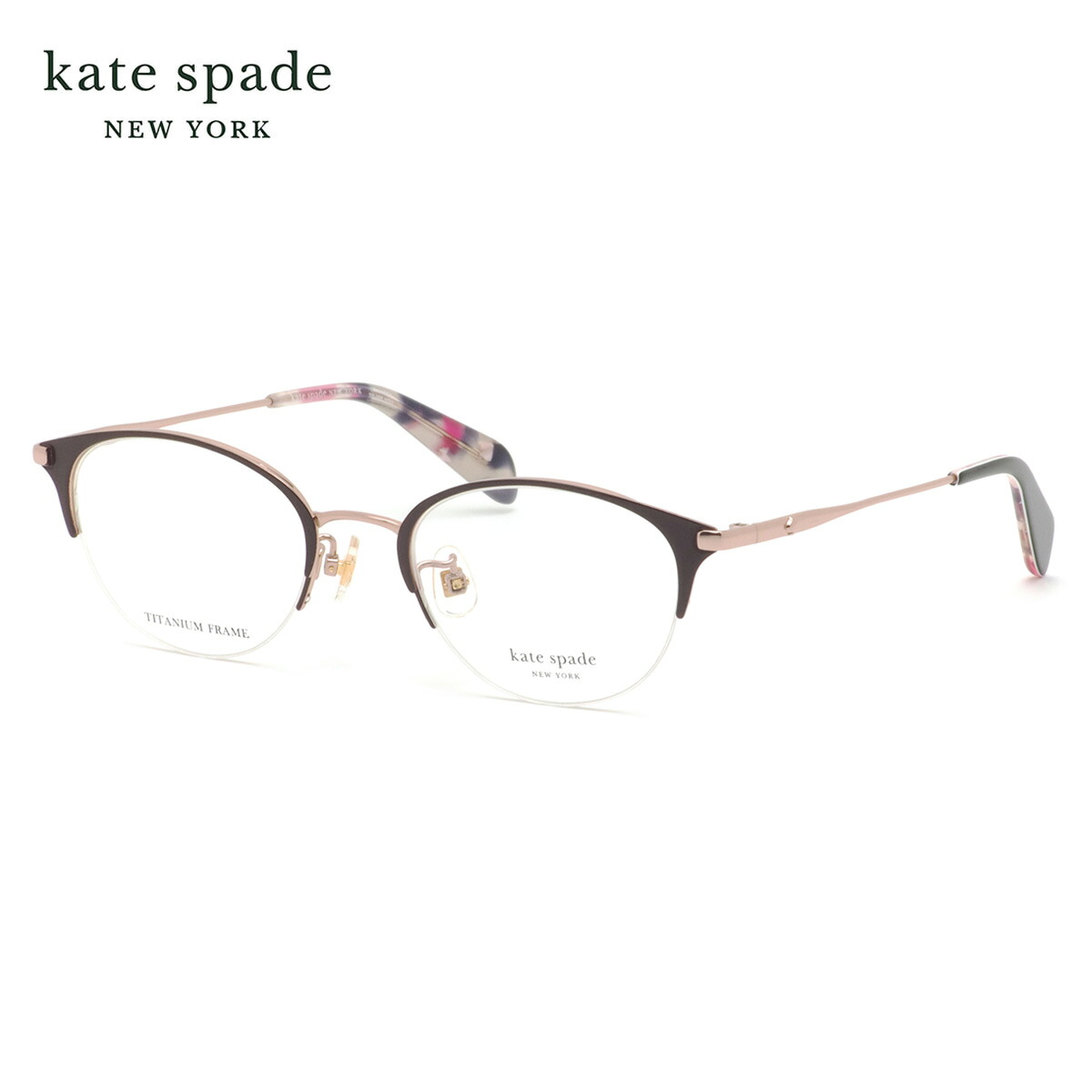 ケイトスペード CALLEY2/FJ C9A 49 メガネ kate spade ローブリッジフィット ジャパンフィット レディース