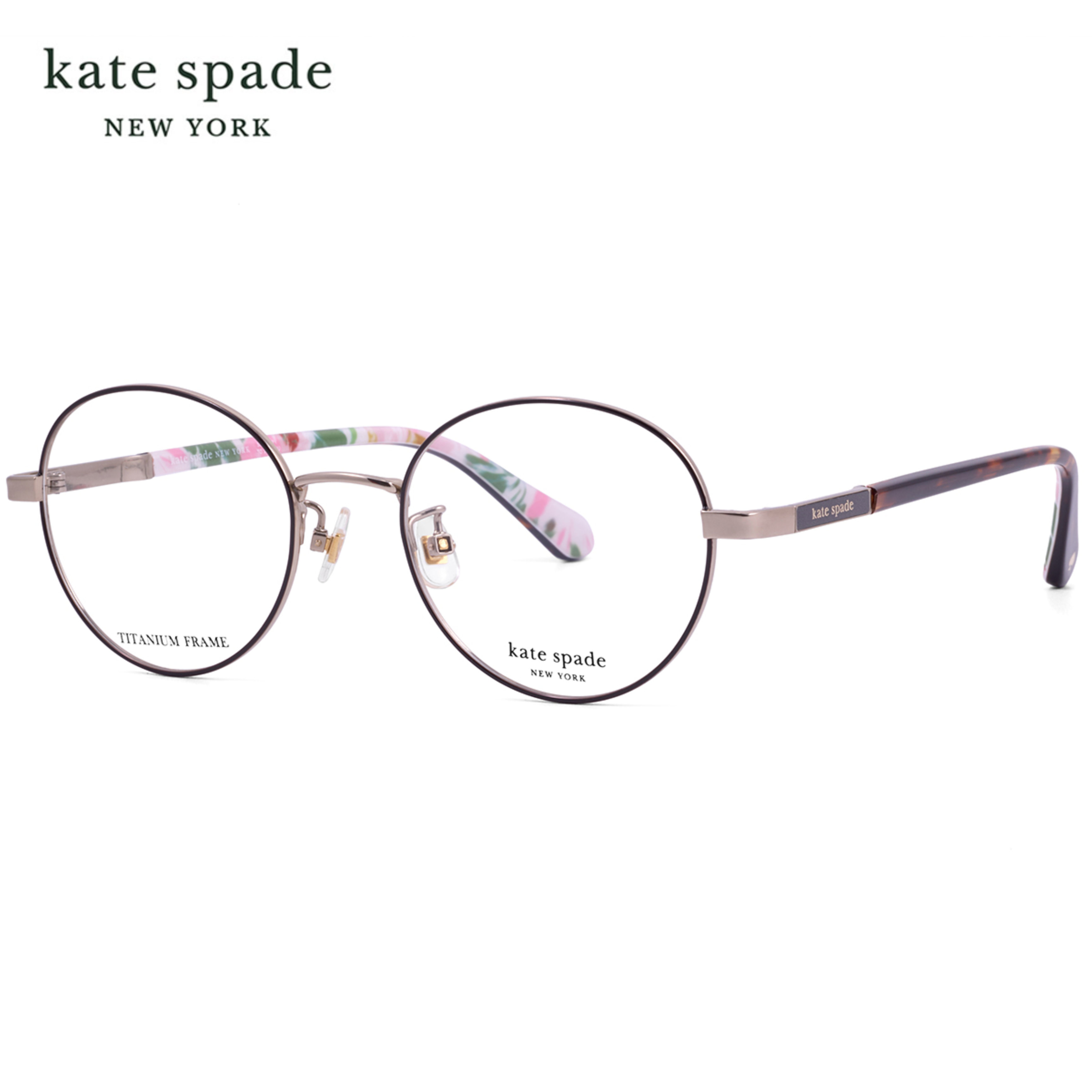 ケイトスペード CARPI2/FJ 086 49 メガネ kate spade ローブリッジフィット ジャパンフィット レディース｜メガネ・サングラスのThat&rsquo;s