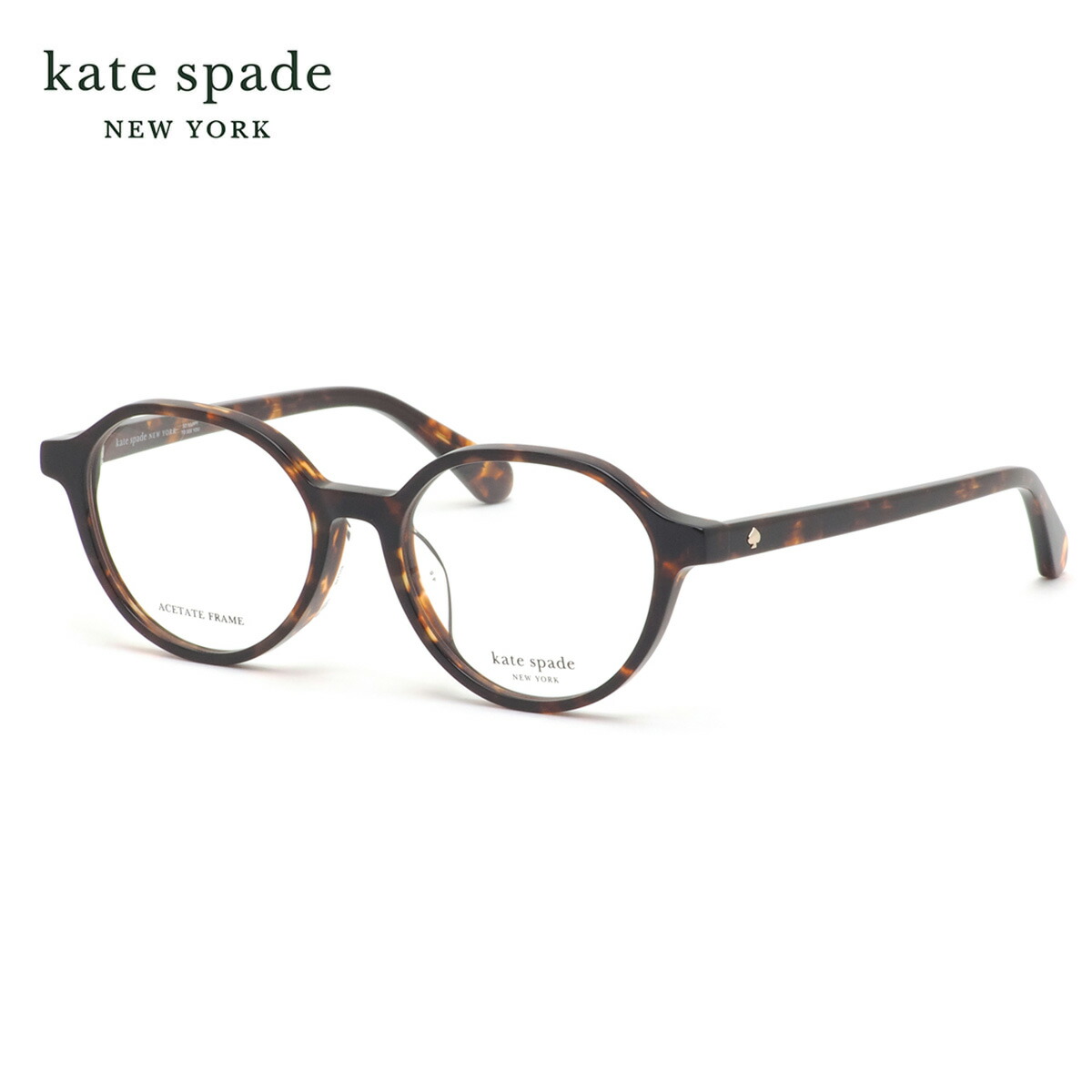 ケイトスペード KARLIE2/FJ 086 49 メガネ kate spade べっ甲 ローブリッジフィット ジャパンフィット レディース|メガネ・サングラスのThat’s