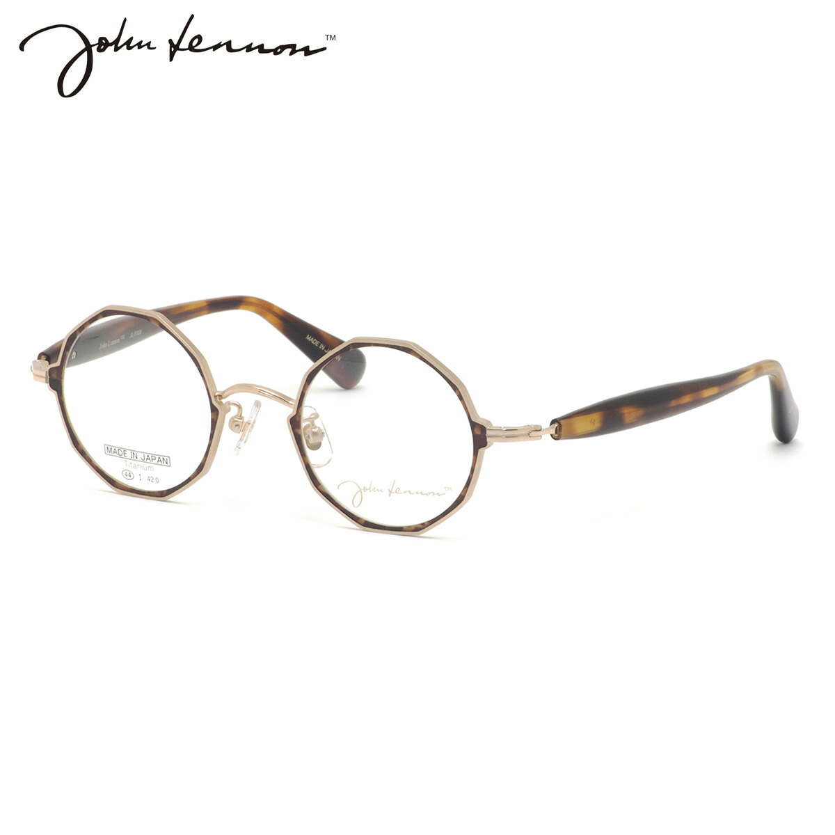 ジョンレノン JL-P308 1 44 メガネ John Lennon プレミアム デカゴン 10角形 日本製 国産 丸眼鏡 メンズ レディース｜メガネ・サングラスのThat&rsquo;s
