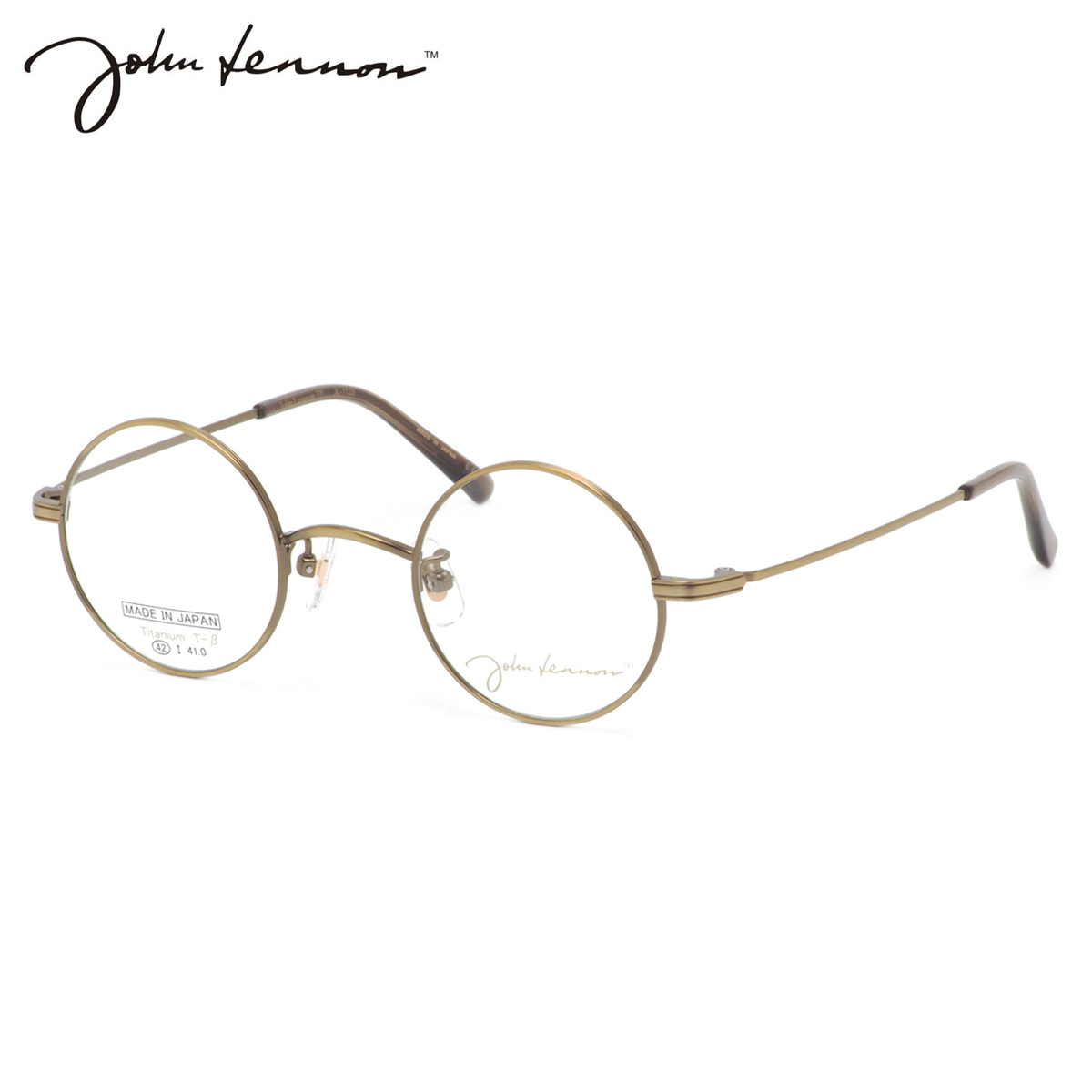 john lennon JL-1020 偏光レンズ チタン製 丸メガネ john lennon JL-1020 偏光レンズ チタン製 丸メガネ 【john
