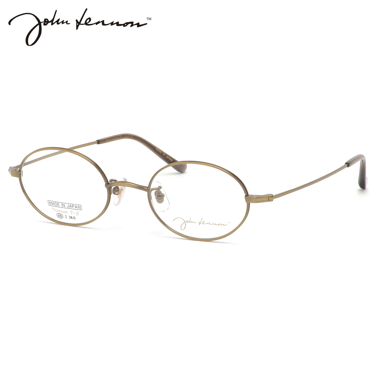 ジョンレノン JL-1125 2 49 メガネ John Lennon 日本製 国産 メイドインジャパン メンズ レディース