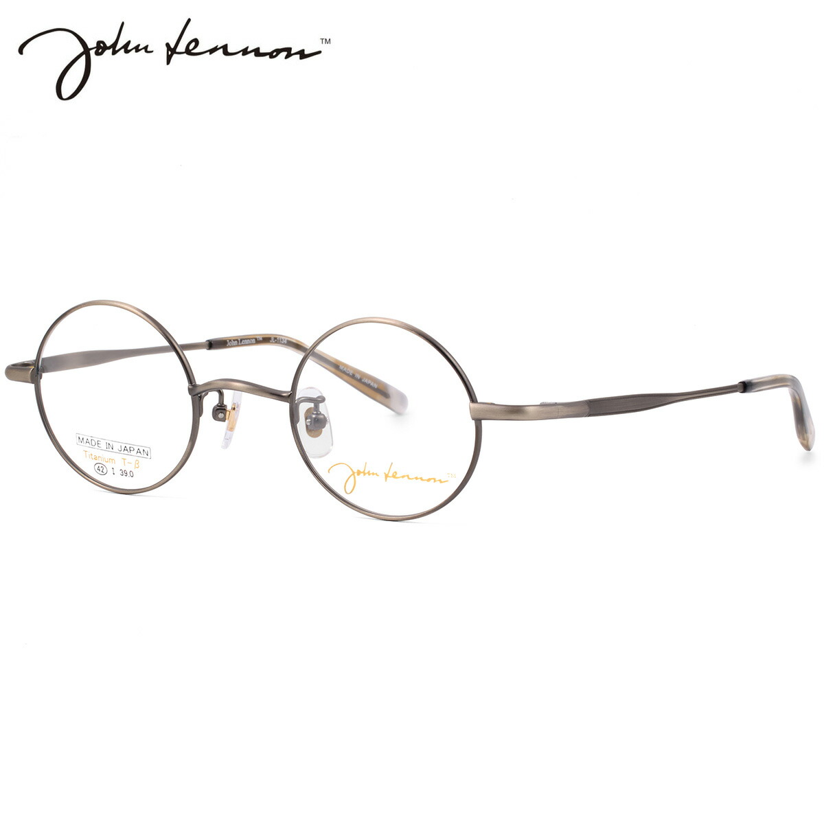 ジョンレノン JL-1134 4 42 メガネ John Lennon ビートルズ オノヨーコ 日本製 国産 メンズ レディース