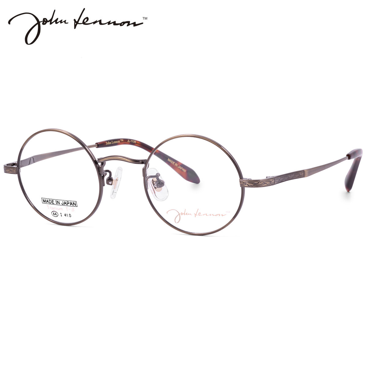 ジョンレノン JL-1138 3 44 メガネ John Lennon ビートルズ オノヨーコ 日本製 国産 メンズ レディース|メガネ・サングラスのThat’s