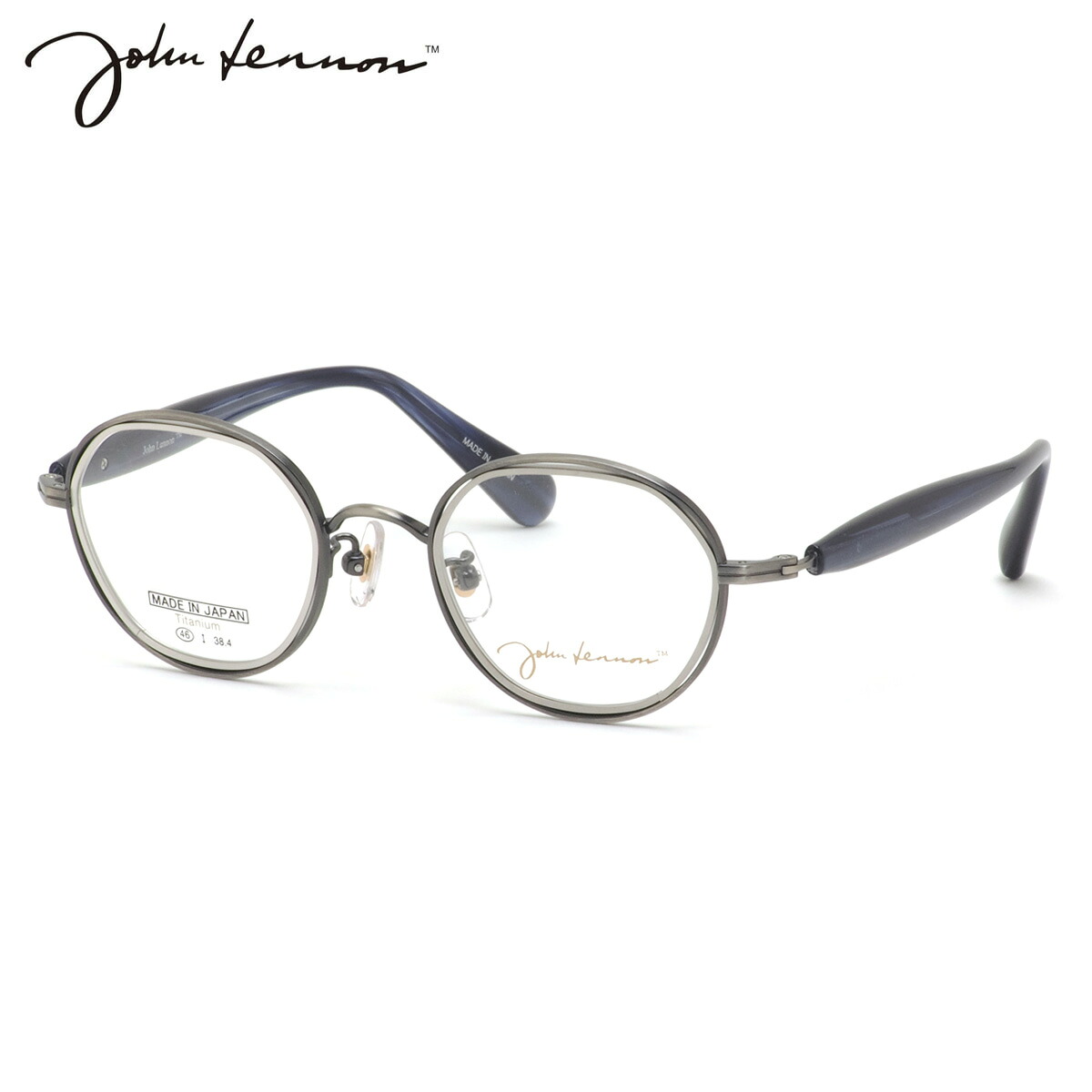 ジョンレノン JL-P310 4 46 メガネ John Lennon プレミアム 日本製 国産 丸眼鏡 メンズ レディース｜メガネ・サングラスのThat&rsquo;s