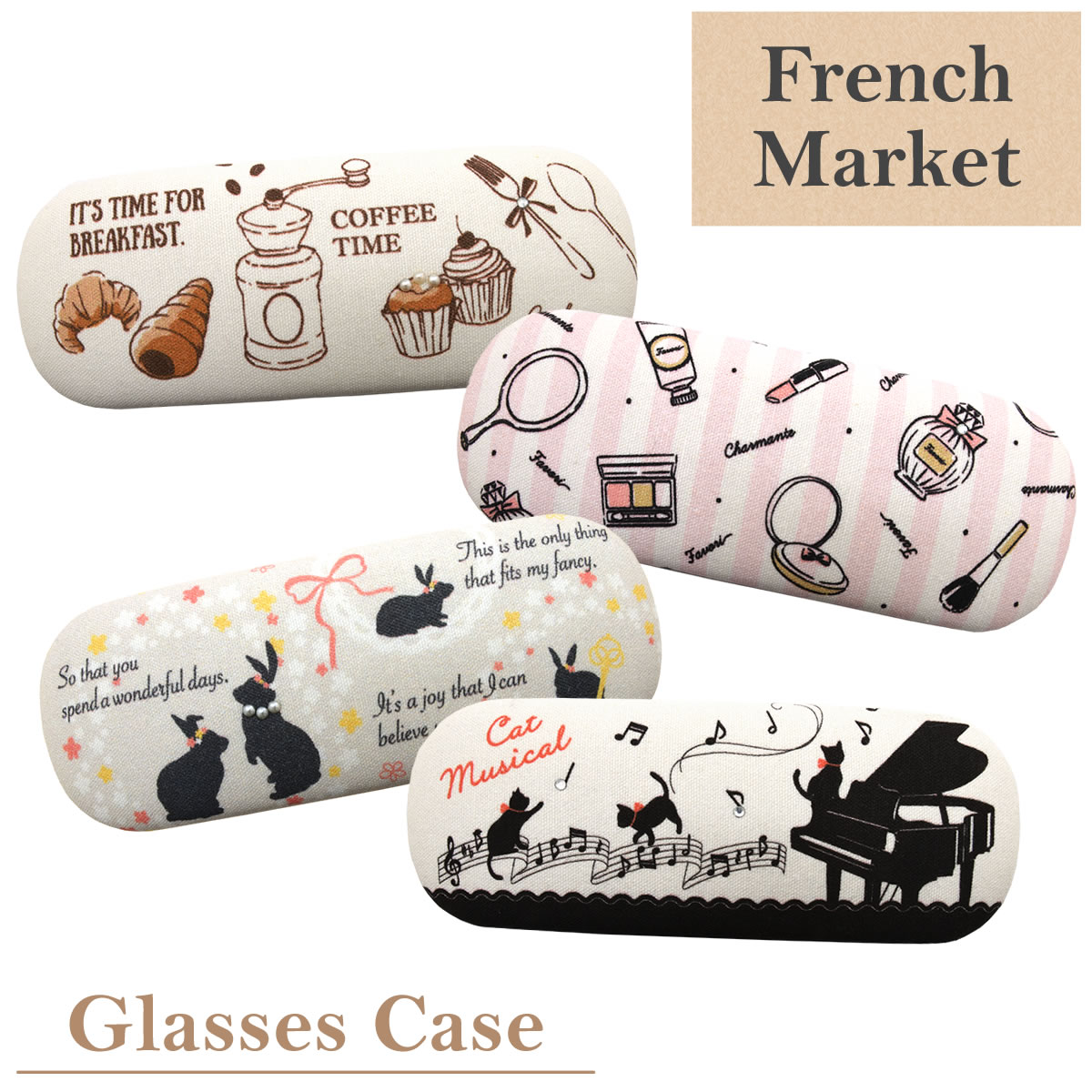 楽天市場 フレンチマーケット 眼鏡ケースピンクトリック かわいい 可愛い めがねケース メガネケース 小物入れ ハードケース おしゃれ 安い プチプラ 母の日 Pink Trick直営店 リボンのお店