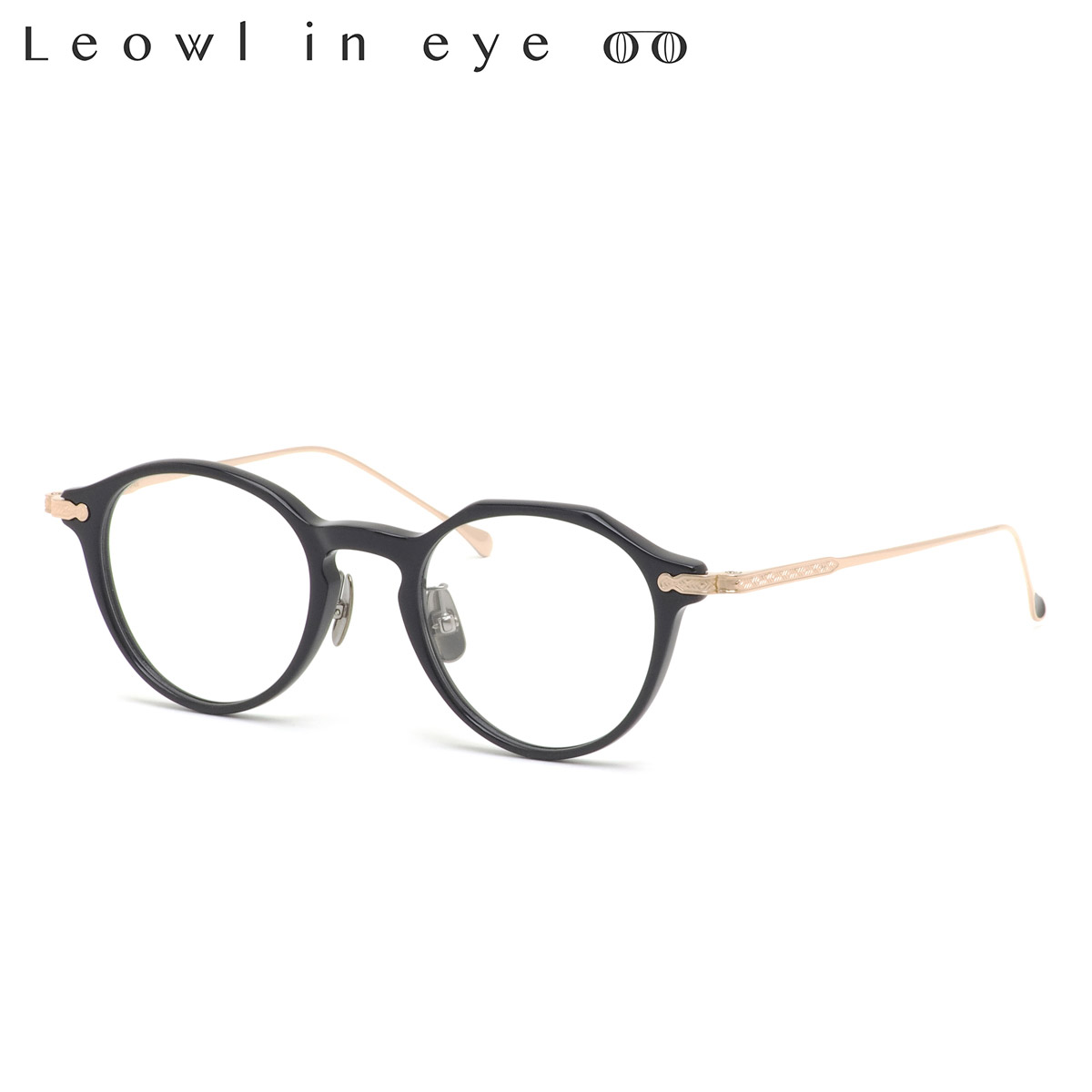 楽天市場】ルオールインアイ LO-05 4 46 メガネ Leowl in eye 多角形